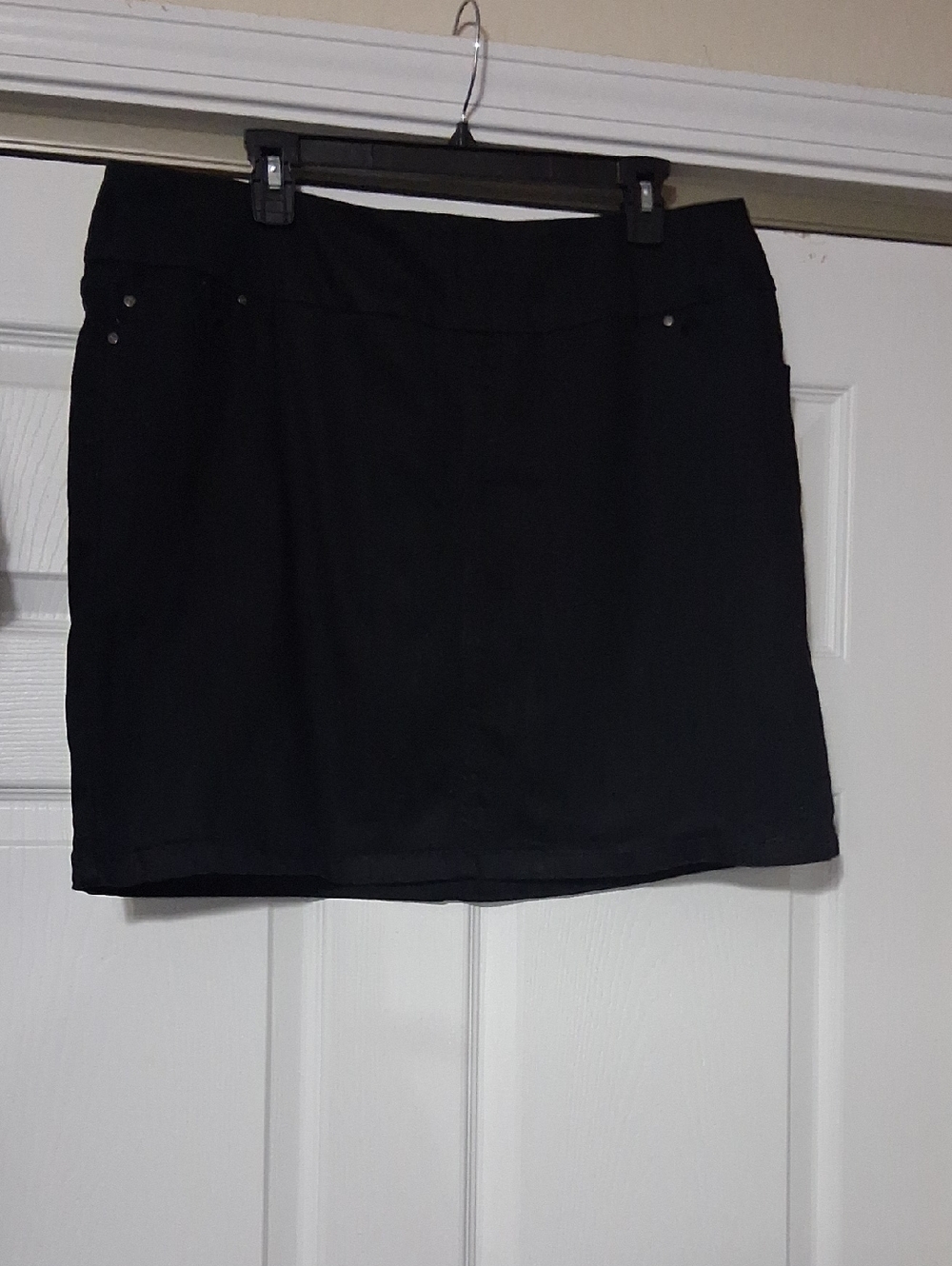 Black Women's Jean Shorts Skirt